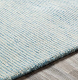 Orcas Hand Tufted Wool-Blend Rug - Ice Blue - Ornate Home