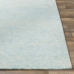 Orcas Hand Tufted Wool-Blend Rug - Ice Blue - Ornate Home