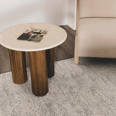 Orcas Hand Tufted Wool-Blend Rug - Slate - Ornate Home