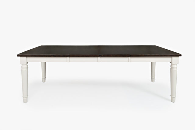 Orchard Park Dark Brown/Light Grey Rect. Ext Table - Ornate Home