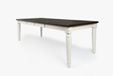 Orchard Park Dark Brown/Light Grey Rect. Ext Table - Ornate Home