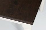 Orchard Park Dark Brown/Light Grey Rect. Ext Table - Ornate Home