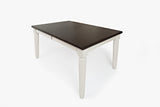 Orchard Park Dark Brown/Light Grey Rect. Ext Table - Ornate Home