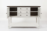 Orchard Park Dark Brown/Light Grey Server - Ornate Home