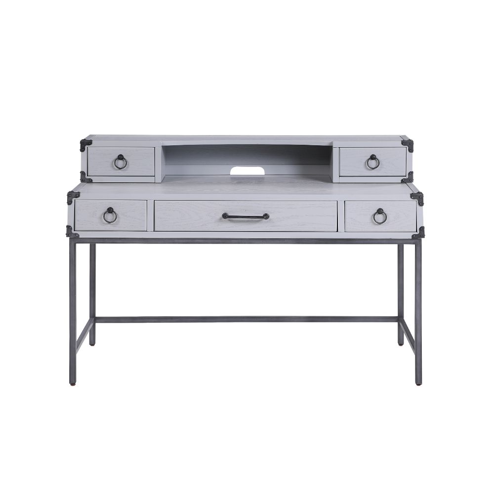 Orchest Gray Desk - Ornate Home