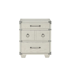 Orchest Gray Nightstand w/ USB - Ornate Home
