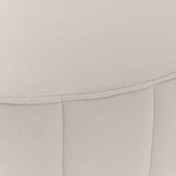 Orchid Chrome/Gray Velvet Accent Bench - Ornate Home