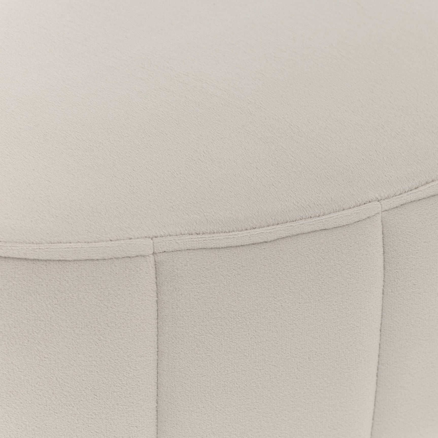 Orchid Chrome/Gray Velvet Accent Bench - Ornate Home