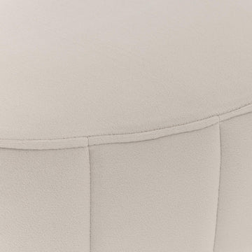 Orchid Chrome/Gray Velvet Accent Bench - Ornate Home