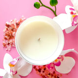 Orchid & Sea Salt 5.3oz Soy Candle - Ornate Home
