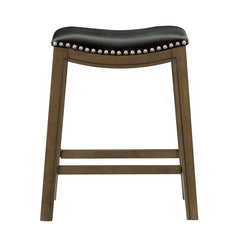 Ordway Black/Brown Counter Height Stool - Ornate Home