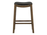 Ordway Black/Brown Pub Height Stool - Ornate Home