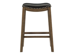 Ordway Black/Brown Pub Height Stool - Ornate Home
