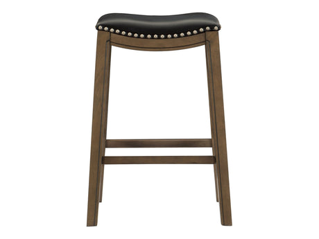 Ordway Black/Brown Pub Height Stool - Ornate Home