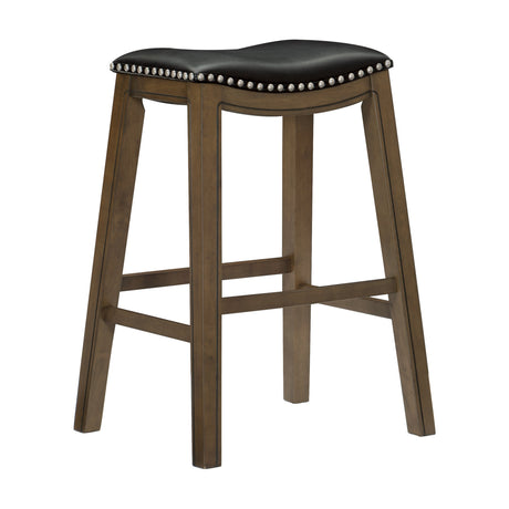 Ordway Black/Brown Pub Height Stool - Ornate Home