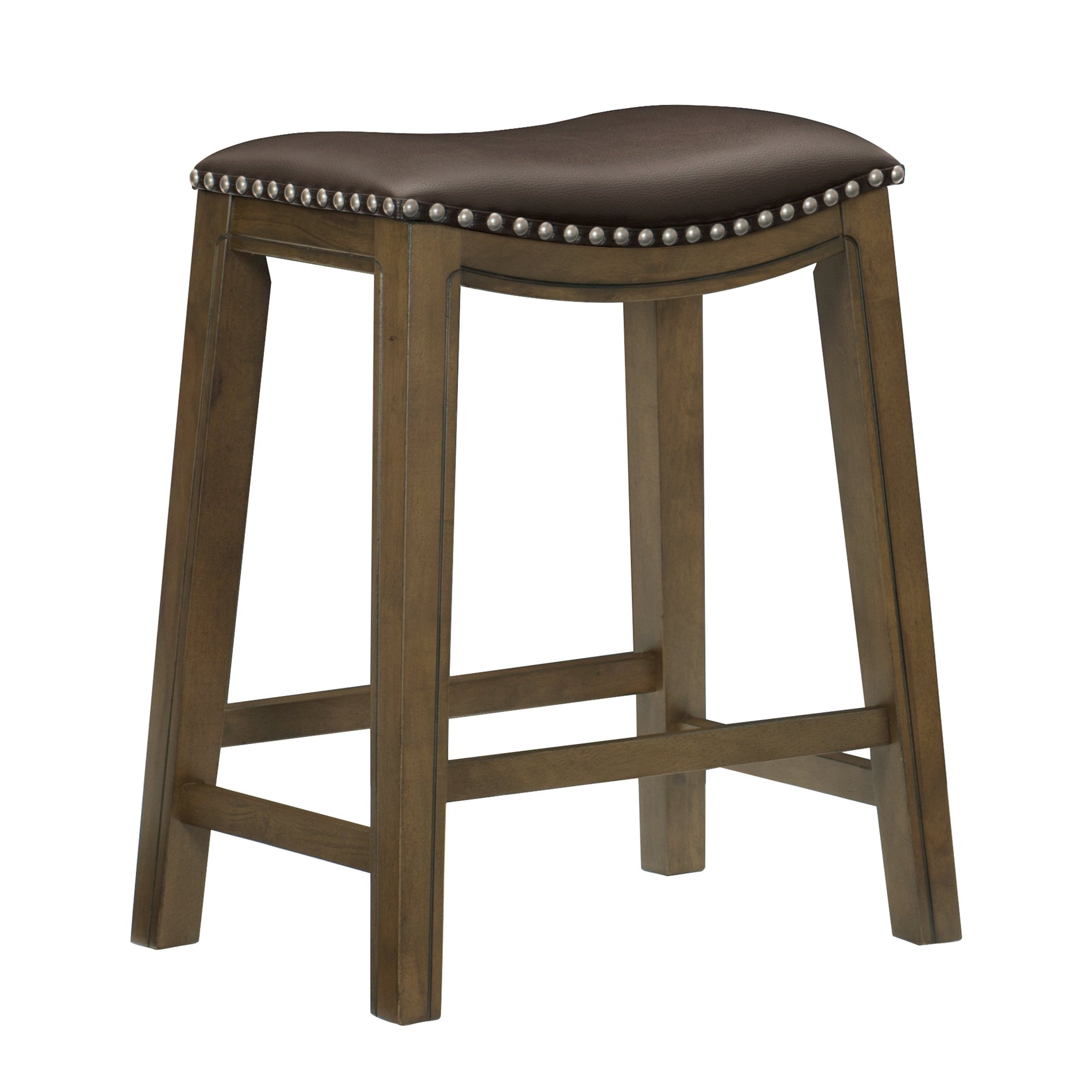 Ordway Brown/Brown Counter Height Stool - Ornate Home
