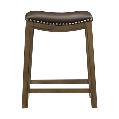 Ordway Brown/Brown Counter Height Stool - Ornate Home