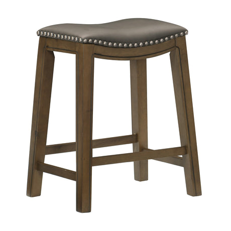 Ordway Gray/Brown Counter Height Stool - Ornate Home