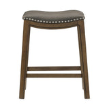 Ordway Gray/Brown Counter Height Stool - Ornate Home