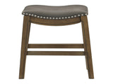 Ordway Gray/Brown Dining Stool - Ornate Home