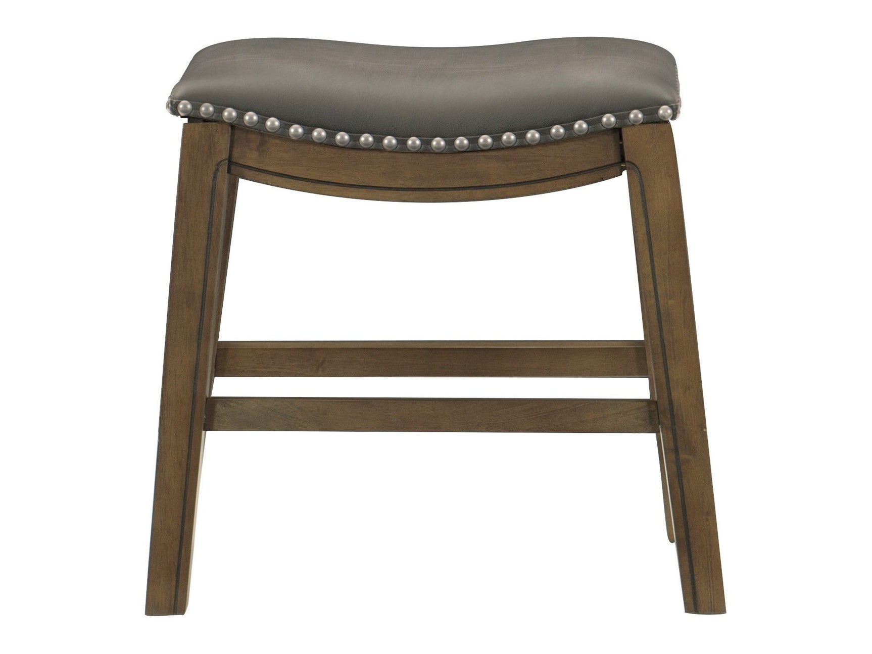 Ordway Gray/Brown Dining Stool - Ornate Home