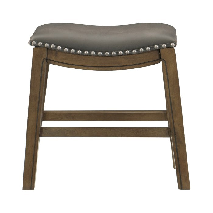Ordway Gray/Brown Dining Stool - Ornate Home