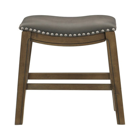 Ordway Gray/Brown Dining Stool - Ornate Home