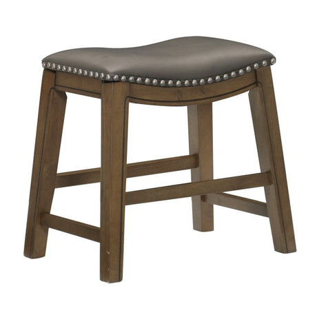 Ordway Gray/Brown Dining Stool - Ornate Home