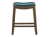 Ordway Green/Brown Counter Height Stool - Ornate Home