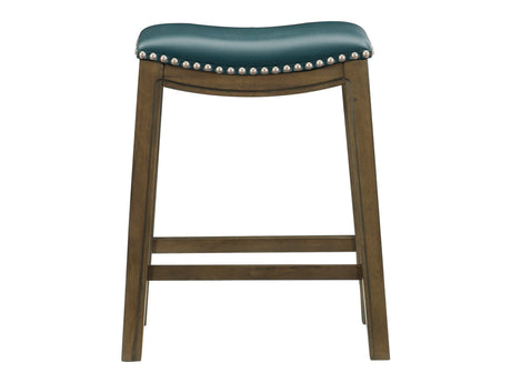 Ordway Green/Brown Counter Height Stool - Ornate Home