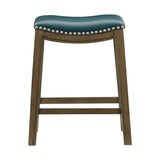 Ordway Green/Brown Counter Height Stool - Ornate Home