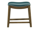 Ordway Green/Brown Dining Stool - Ornate Home