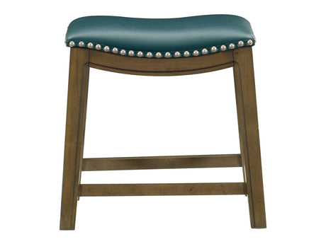 Ordway Green/Brown Dining Stool - Ornate Home