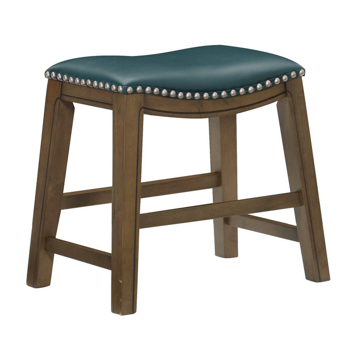 Ordway Green/Brown Dining Stool - Ornate Home