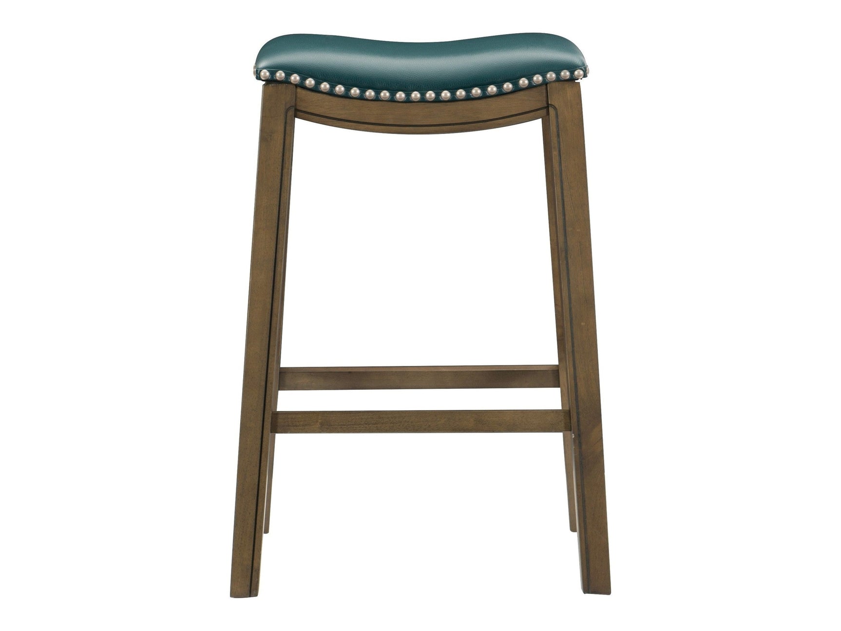 Ordway Green/Brown Pub Height Stool - Ornate Home