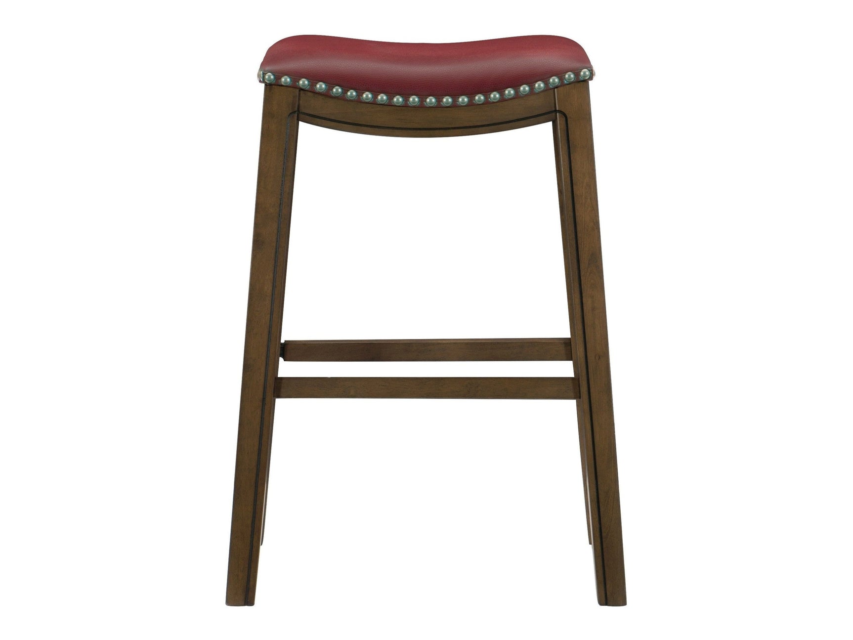 Ordway Red/Brown Pub Height Stool - Ornate Home