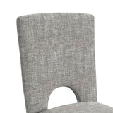 Oregon Black/Grey Counter Side Chair (Set of 2) - Ornate Home