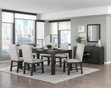 Orem Black Dining Table - Ornate Home