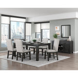 Orem Black Dining Table - Ornate Home