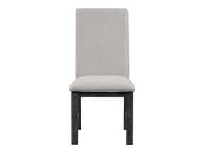 Orem Black/Gray Side Chair (Set of 2) - Ornate Home