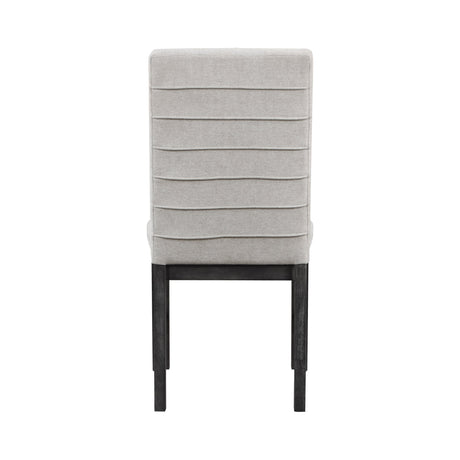 Orem Black/Gray Side Chair (Set of 2) - Ornate Home