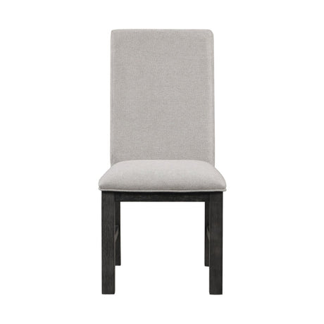 Orem Black/Gray Side Chair (Set of 2) - Ornate Home