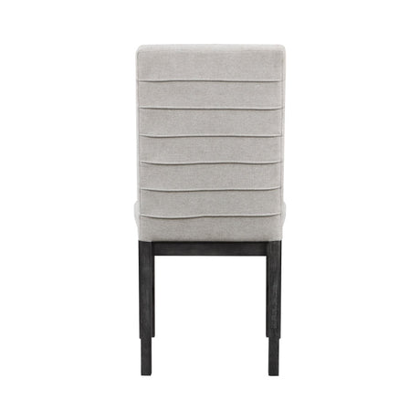 Orem Black/Gray Side Chair (Set of 2) - Ornate Home