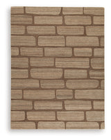 Orest Brown Large Rug - Ornate Home