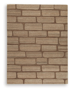 Orest Brown Large Rug - Ornate Home