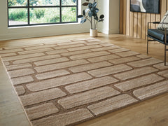 Orest Brown Large Rug - Ornate Home