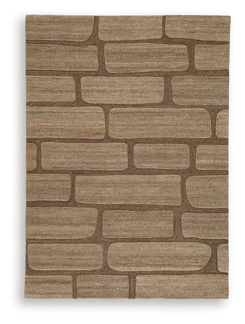 Orest Brown Medium Rug (Online Special Price) - Ornate Home