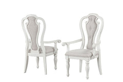 Orford Antique White/Dark Walnut 7 Pc. Dining Set - Ornate Home