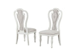 Orford Antique White/Dark Walnut 7 Pc. Dining Set - Ornate Home