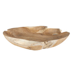 Organic Embrace Teak Outdoor Bowl - Ornate Home